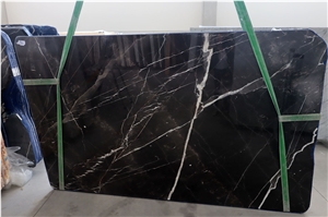 Calacatta Black Marble Slabs