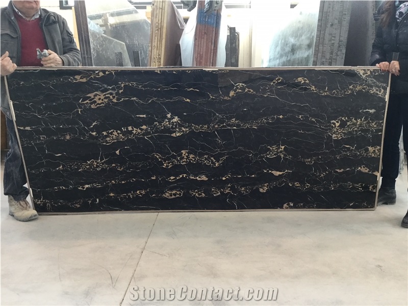 Portoro Gold Marble Tiles & Slabs