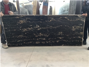 Portoro Gold Marble Tiles & Slabs