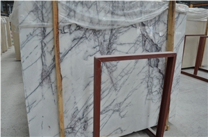 Milas Lilac White Marble Wall Floor Tiles Slabs