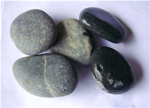 Swarthy Black - Black Pebble Beach Stone