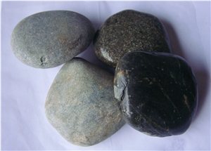 Swarthy Black - Black Pebble Beach Stone