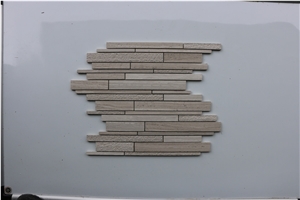 Light Dark Wooden Marble Mosaic,Tiles