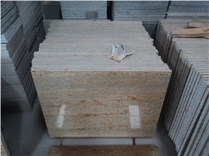 Polishedkashmir Gold Granitewalling Tiles & Slabs