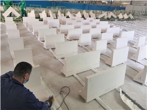 White Sand Stone Sandstone Wall Stone