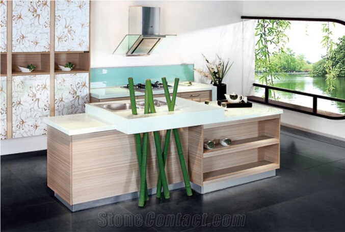Artifical Nano Crystallized Stone Kitchen Bar Top