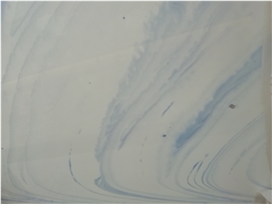 Blue Crystallized Nano Stone Panels for Wall Tiles