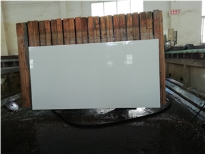 Easy to Clean White Nano Crystal Custom Countertop Easy to Clean White Nano Crystal Custom Countertop