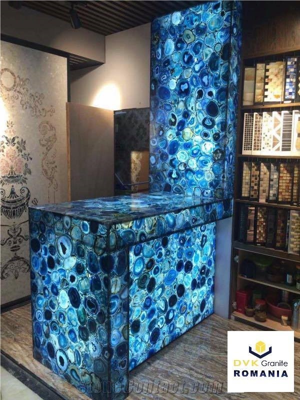 Onix Multicolor Din Pietre Semiprecious Stone Bath Design