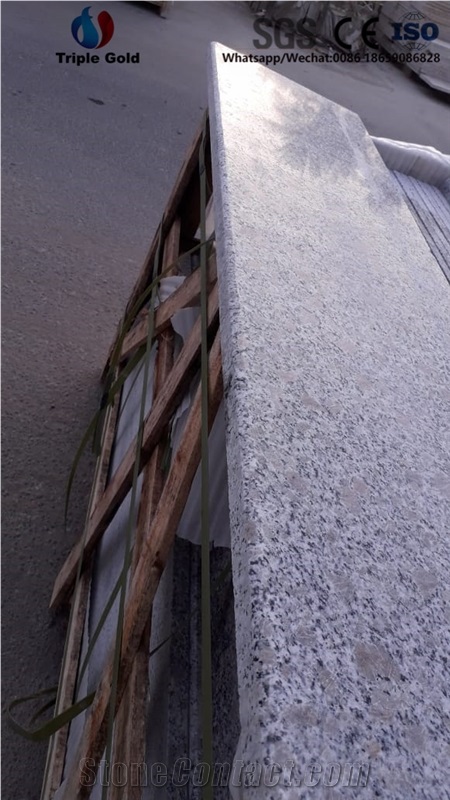 Cherry Red G383 Granite Cast Stone Step Stair