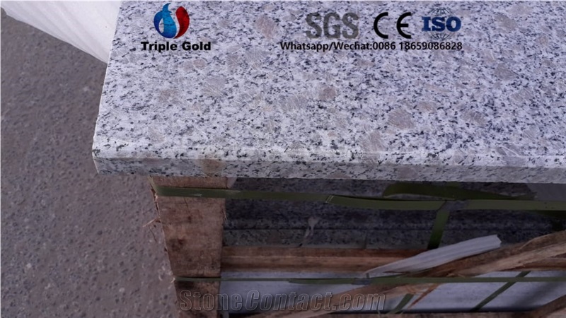 Cherry Red G383 Granite Cast Stone Step Stair
