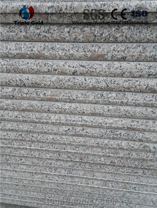 G383 Cherry Red Granite Cut to Size Stair Riser
