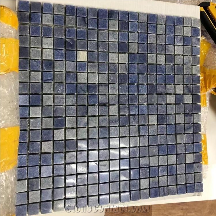 Brazil Azul Bahia Granite Marble Mosaic Tile