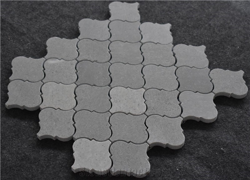 Chinese Andesite Lantern Marble Mosaic Tile