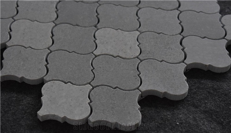 Chinese Andesite Lantern Marble Mosaic Tile