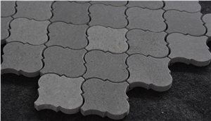 Chinese Andesite Lantern Marble Mosaic Tile