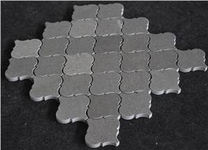 Chinese Andesite Lantern Marble Mosaic Tile