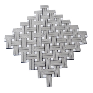 Cinderella Shaw Grey Marble Polish Mosaic Tile