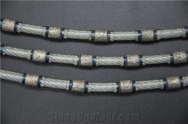 Injection Diamond Wire Saws for Block Cutting