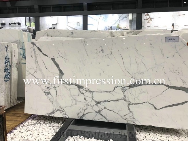 Calacata Marble Slabs for Decoration