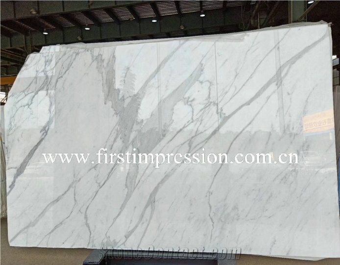 Calacata Marble Slabs for Decoration
