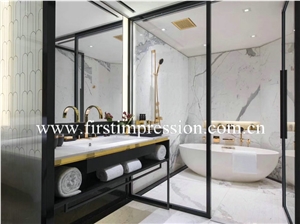 Calacata White Marble Slabs/Statuario Marble