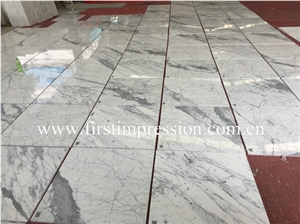 Hot Sale Statuario White Marble Slabs&Cut to Size