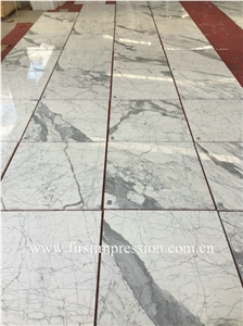 Hot Sale Statuario White Marble Slabs&Cut to Size