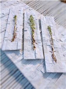 Nature White Quartzite Cultured Stone