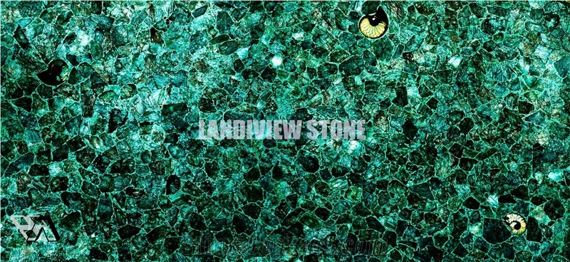 Apatite Dream Backlit Precious Stone Tiles Slabs