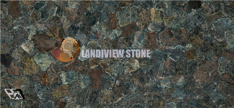 Apatite Dream Precious Stone Tiles Slabs Wall