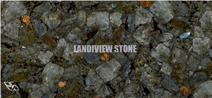Labradorite Semiprecious Tiles Slabs Wall
