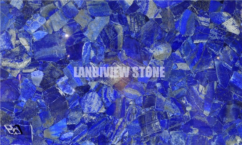 Lapis Lazuli Semiprecious Tiles Slabs Flooring