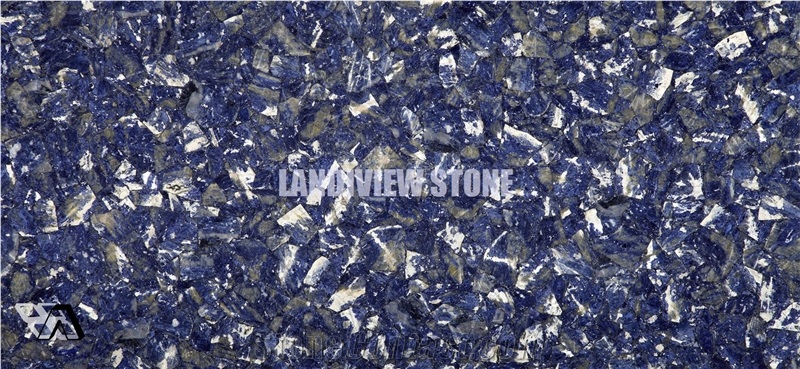 Sapphire Semiprecious Tiles Slabs Flooring Wall
