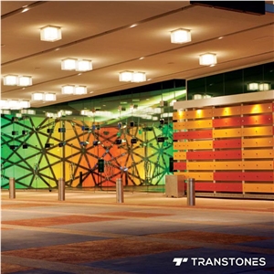 4x8 Thick Clear Cast Acrylic Sheet Wall Design