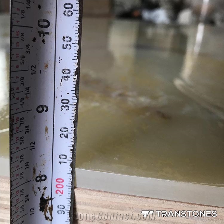 Artificial Alabaster Slab Crystallized Stone