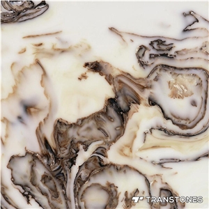 Artificial Backlit Resin Slab for Interior Decors