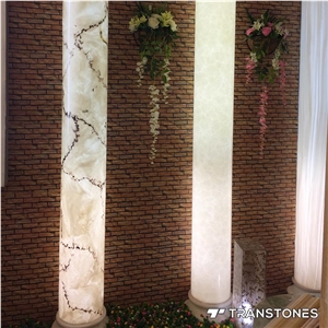 Artificial Stone Attractive Vein Transtones Column