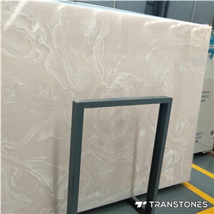 Backlit Translucent Wall Panel, Faux Stone