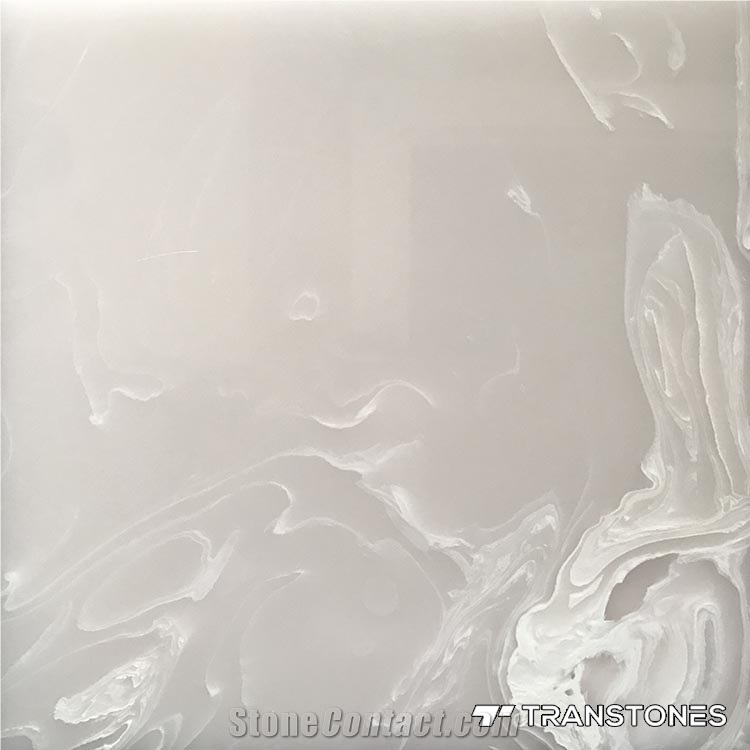 Best Sell Polished Decorative Artificial Alabaster