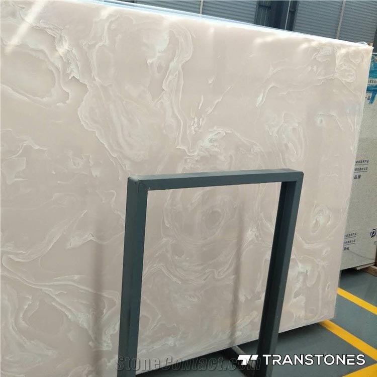 Best Sell Polished Decorative Artificial Alabaster