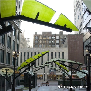 Green Customized Size Acrylic Resin Panels