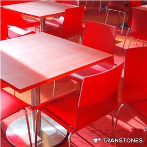 High Quality Cast Acrylic Material Table Top