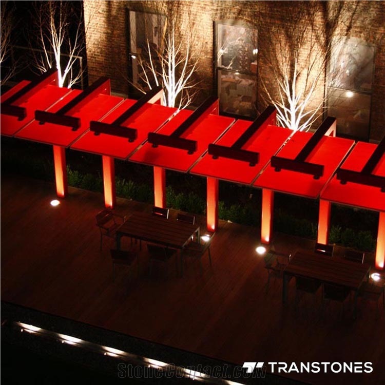 High Quality Cast Acrylic Material Table Top