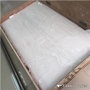 Man-Made Onyx Stone Alabaster Big Slab