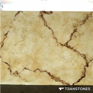 Translucent Artificial Alabaster Stone Sheet