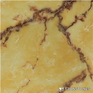 Translucent Artificial Marble Stone Slab