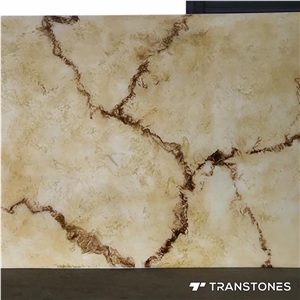 Translucent Artificial Marble Stone Slab