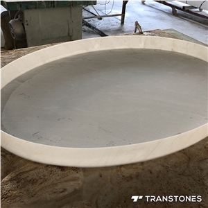 Translucent Decorative Faux Alabaster Stone
