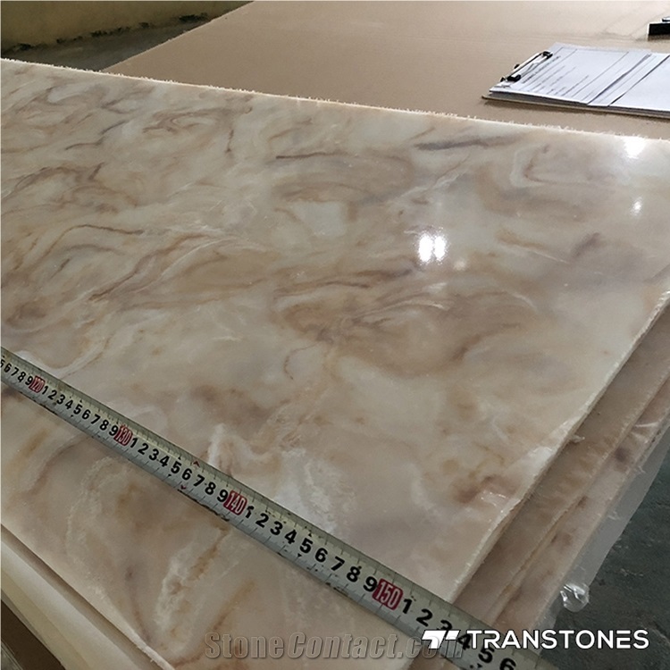 Translucent Resin Panel Artificial Alabaster Sheet